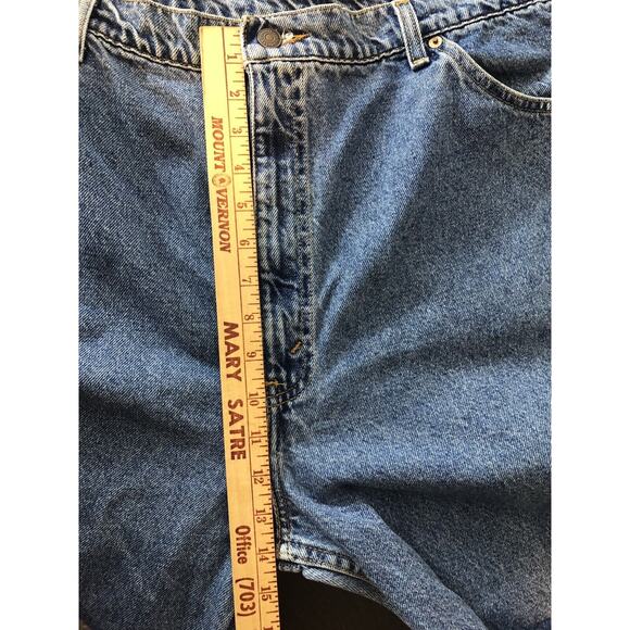 Levi's 559 Vintage Relaxed Fit Jeans Men's 44 x 30 (Measured 42 x 28) White Tab - Picture 9 of 11